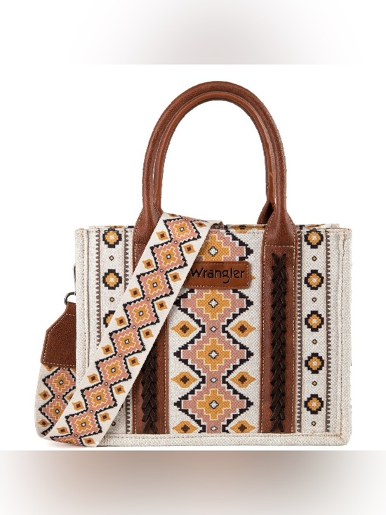 Wrangler Handbags - Wrangler Southwestern Crossbody Tote